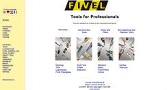 Desktop Screenshot of fivel.nl